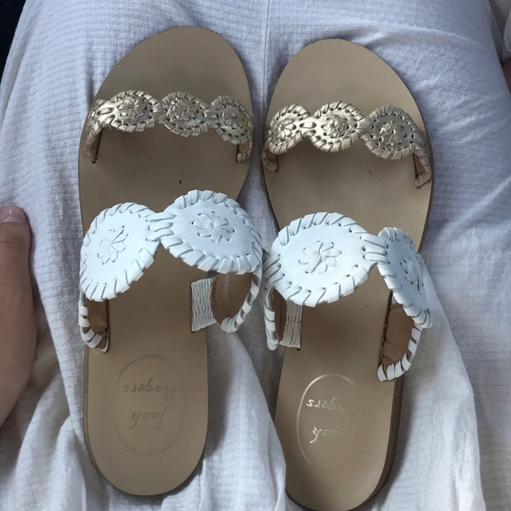Jack Rogers Lauren Whipstitch sandals